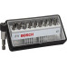 Набор бит BOSCH Extra Hard 18 шт Robust Line PH/PZ/T/S/HEX 25 мм + держатель 2607002568