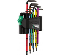 Набор ключей TORX WERA 967 SPKL/9 TORX® BO Multicolour Winkelschlsselsat 9 предметов WE-024335 WE-024335