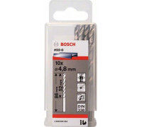 Сверло по металлу BOSCH HSS-G шлифованное 4.8 х 52/86 мм (уп.10шт) 2608595334