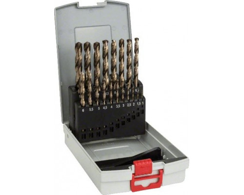 Набор сверл по металлу BOSCH Набор HSS-Co 19 шт ProBox D1-10 2608587014