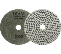 Алмазная тарелка на липучке DIAM АГШК 100*2,5 №3000 Master Line Universal (сухая/мокрая) 000629