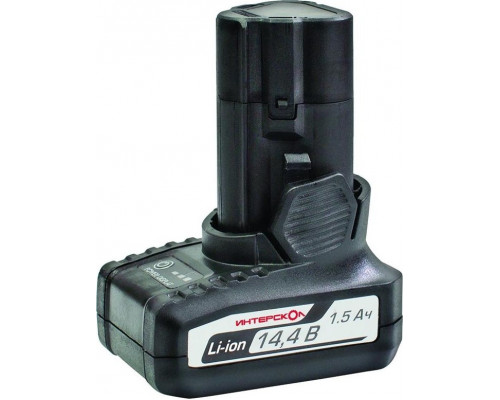 Аккумулятор ИНТЕРСКОЛ 14.4V 1,5 Ач Li-ion АПИ-1,5/14,4 (2400.015) 2400.015