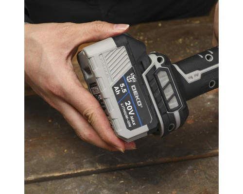 Аккумуляторная батарея DEKO 20V 5.5Ah Li-ion (тип bl1860b) 063-4358