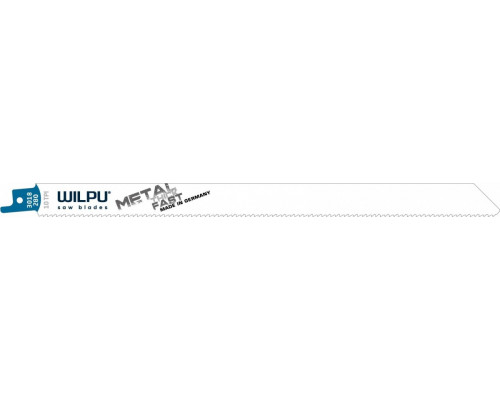 Полотна для сабельных пил WILPU 3018/280 нерж.ст. 3,5-5 мм, цвет.мет 5шт/уп 1482800005