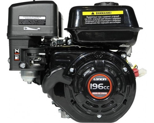 Бензиновый двигатель Loncin G200F-B D20 6,5 л.с. с валом 20 мм и редуктором