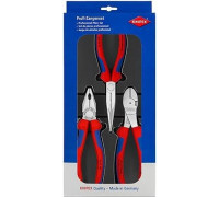 Набор слесарных инструментов KNIPEX 3 предмета 002011V01 KN-002011V01