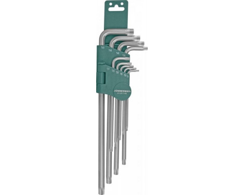 Набор ключей TORX JONNESWAY H12S110S удлиненных Т9-50, 10 предметов