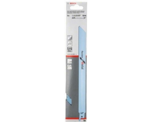Полотна для сабельных пил BOSCH S1122EF (уп.5шт) 2608656020