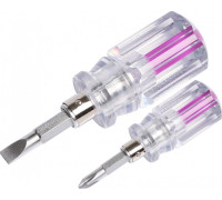 Отвертка REXANT 12-4743 двухсторонняя PH2xSL6 стержень 40 мм