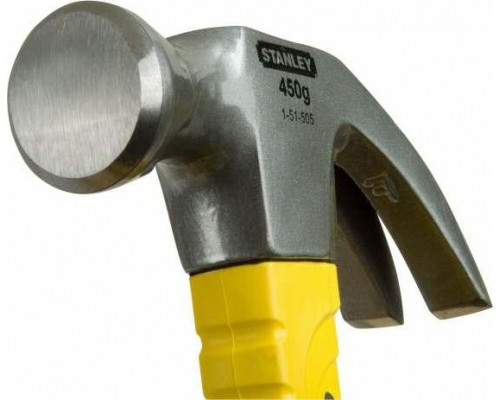 Молоток STANLEY GRAPHITE 1-51-505 450 гр., с гвоздодером 1-51-505