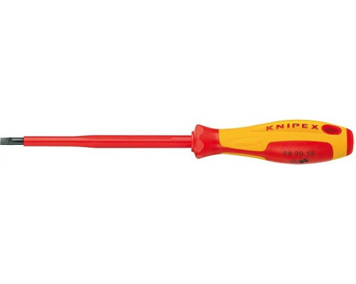Отвертка шлицевая диэлектрическая KNIPEX 982030 1000 V, 3.0 x 100 мм KN-982030