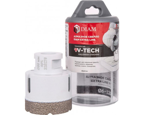 Сверло алмазное DIAM 50x35xМ14 Extra Line V-TECH 320276