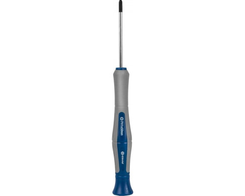 Отвертка крестовая Кобальт 245-275 для точных работ ultra grip ph 1х50 мм cr-v, двухк
