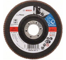 Круг лепестковый торцевой BOSCH 125 мм Р80 Best for Metal 2608607328