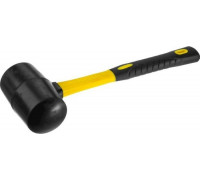 Киянка STAYER MASTER 450г черная резиновая с фиберглассовой рукояткой 2054-65