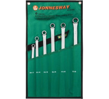 Набор ключей гаечных накидных удлиненный в сумке JONNESWAY W61106S 10-24 мм, 6 предметов 048884