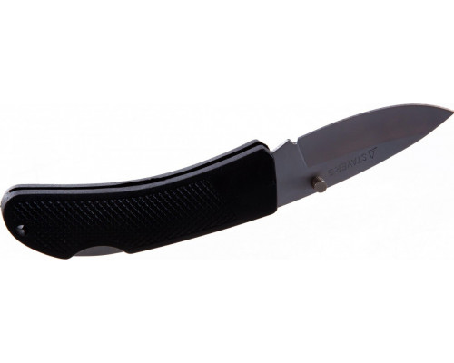 Нож складной с обрезиненной ручкой STAYER MASTER средний, 47600-1_z01 47600-1_z01