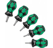 Набор отверток WERA 05008876001 stubby set tx 1 kraftform коротких 5 пр. WE-008876