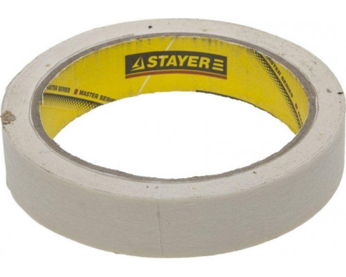 Клеящая лента STAYER MASTER креповая, 19ммх40м, 1211-19