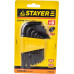 Набор ключей шестигранных STAYER STANDARD 2-10мм, 8 шт. 27405-H8