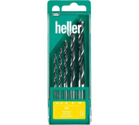 Набор сверл по дереву HELLER сверл (4,5,6,8,10 мм) (5 пр.) TD16872