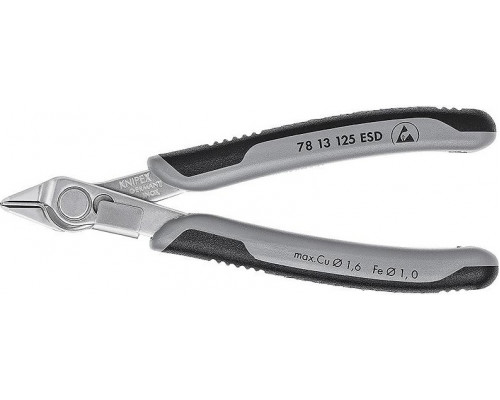 Бокорезы KNIPEX 7813125 ESD Electronic Super прецизионные для тонких работ