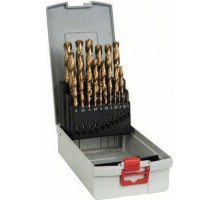 Набор сверл по металлу BOSCH HSS-TiN ( 1-13мм) 25 шт. ProBox 2608587019