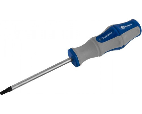 Отвертка TX Кобальт 910-065 ultra grip tamper-25х100 мм cr-v, двухкомпонентная