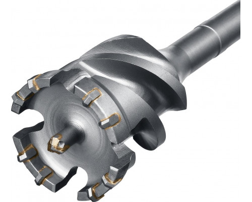 Бур проломный SDS-Max ЗУБР ПРОФЕССИОНАЛ 80х500/600 мм 29330-80-600