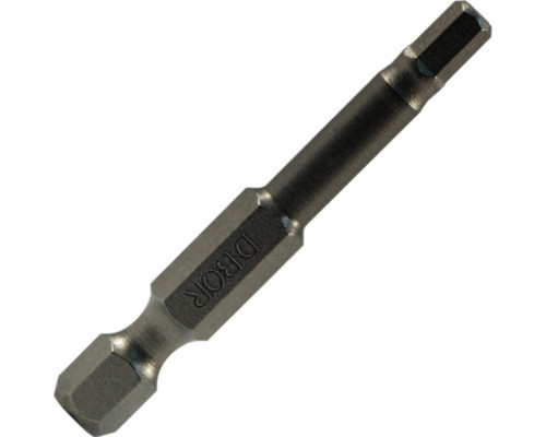 Бита для заворачивания D.BOR MAGNETIC HEX 4, 50 мм намагниченные (арт. d-m-hex04-050-010) (10 шт.) D10-DMHEX04050010