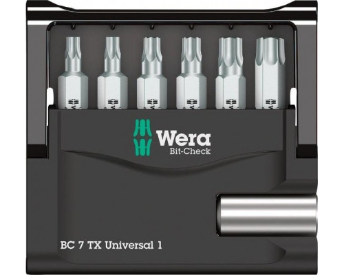 Набор насадок WERA Mini-Check TX SB, WE-073404 WE-073404