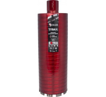 Алмазная коронка для мокрого сверления DIAM САСС 122x300х6x1,1/4UNC Extra Line Titan (арм. бетон)