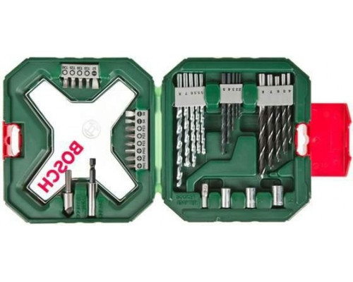 Набор оснастки универсальный BOSCH X-Line NEW GENERATION 34 предмета 2607010608