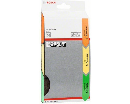 Набор шлифовальных губок (3шт.) BOSCH 69х97х26 мм S470 FINE 2608621252