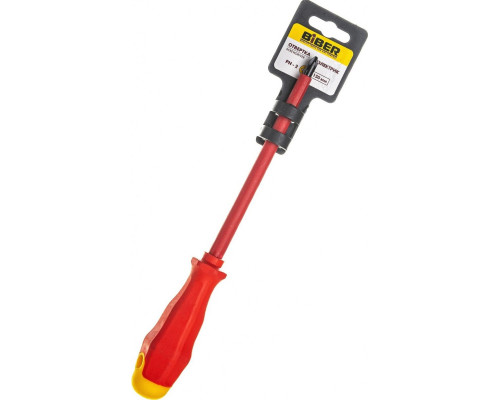 Отвертка диэлектрическая Biber 85598 PH 2х150мм тов-079420