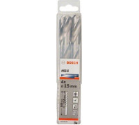 Сверла по металлу BOSCH HSG шлифованное 15.0 х 114/169 мм Ecoline (уп.4шт.) 2608585594