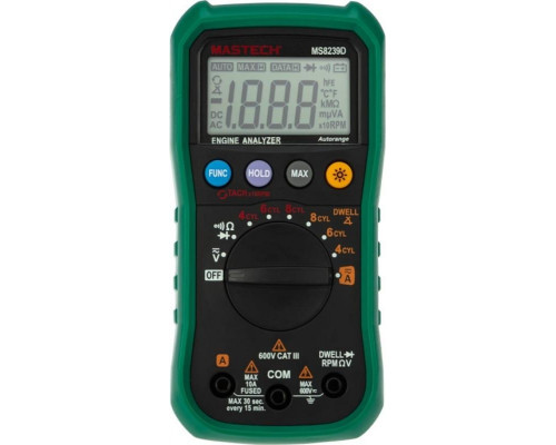 Мультиметр цифровой MASTECH MS8239D автомобильный 13-2089