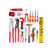 Набор столярно-слесарного инструмента KNIPEX KN-002150S Modular X18 в рюкзаке,17 предм.