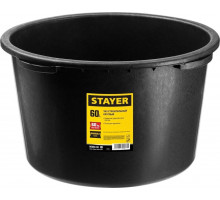 Таз строительный STAYER 60 л круглый 06098-60_z01