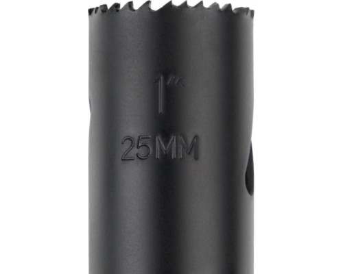 Коронка биметаллическая D.BOR COBALT-ST 25 мм (m42) мелкий зуб D-HS-BIM-ST-38-025