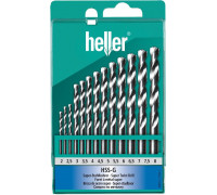Набор сверл по металлу HELLER hss-g ø 2/2.5/3….7,5/8 (13 пр) TD17733