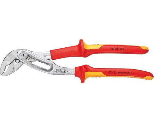 Клещи переставные диэлектрические KNIPEX 8806250, 250 мм, 1000 V