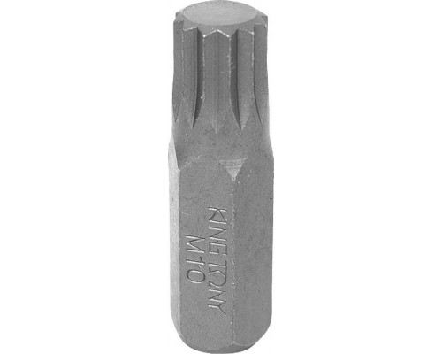 Бита для заворачивания KING TONY SPLINE M12, 10 мм, L - 80 мм 168012M 168012M