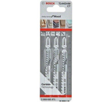 Пилки по дереву BOSCH T144DHM (уп.3шт.) CARBIDE Endurance for Wood 2608665071