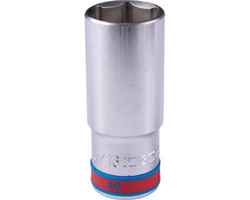 Головка 6-гранная глубокая дюймовая 15/16" с посадкой 1/2" KING TONY 423530S
