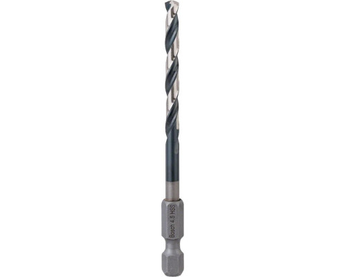Сверло по металлу BOSCH 4,5 х 47/87 мм, Impact Control с шестигранным хвостовиком 2608577055