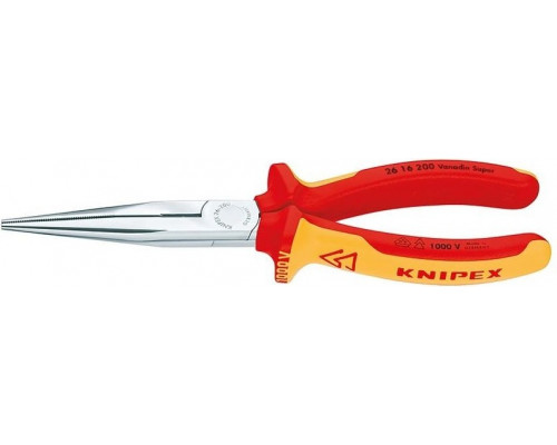 Длинногубцы KNIPEX 2616200SB 200 мм KN-2616200SB