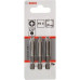 Бита для заворачивания BOSCH РZ3 х 49 мм Extra Hart (3шт) 2607001579