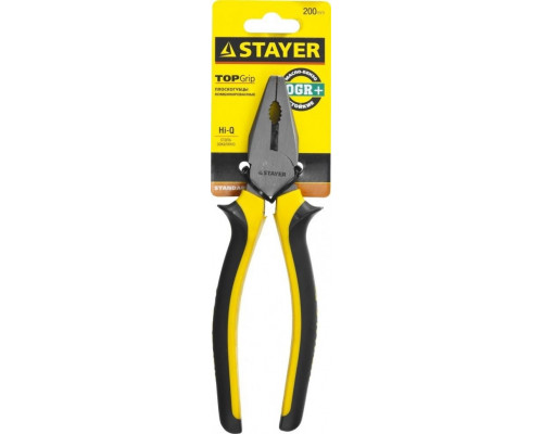 Плоскогубцы STAYER TOPGrip комбинированные 200мм, 2205-1-20_z02