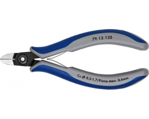 Бокорезы для электроники прецизионные KNIPEX 7912125, 125 мм
